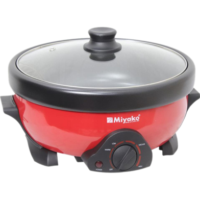 Miyako Multi cooker, Electric curry cooker, Removable non-stick pan, Automatic cooking and warming system MC-250D (3 LTR) image