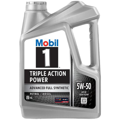 Mobil 1TM 5W-50 Triple Action Power image