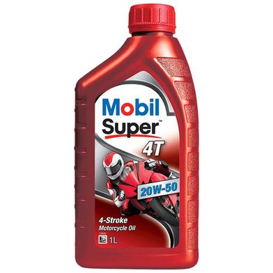 Mobil Super 4T 20W-50 Mineral Engine Oil for Motorbike – 1 Litre image