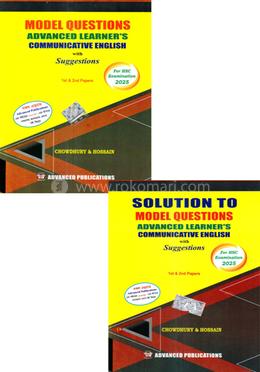 Model Questions Advanced Learner's Communicative English with - Sugeestions and Solution image