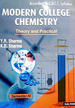 Modern College Chemistry Theory and Practical B.Sc. Hons. 4th Sem. CBCS Odisha image