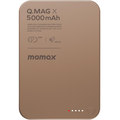 Momax Q.MAG X Magnetic Wireless Battery Pack 5000mAh image