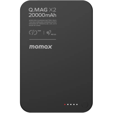 Momax Q.Mag X2 | The Ultimate Magnetic Wireless Power Bank - 20000mAh image