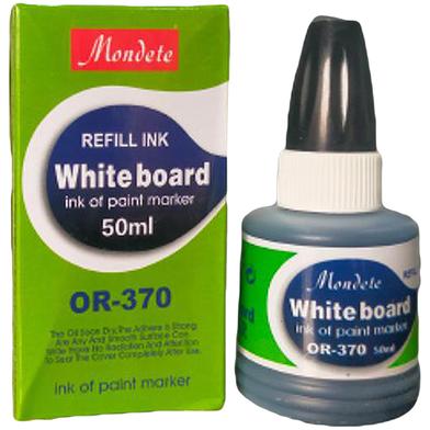 Mondete Whiteboard Marker Refill Ink 50ml - Black image