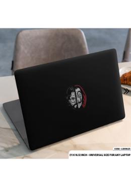 DDecorator Money Heist and Professor Laptop Sticker image