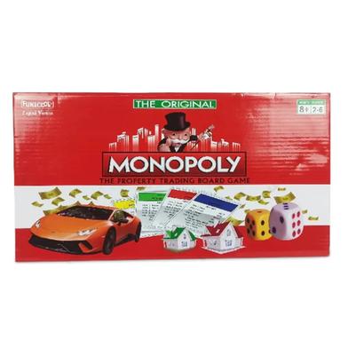 Monopoly Banking Paper Board Game 6 Players (monopoly_dami_red) image