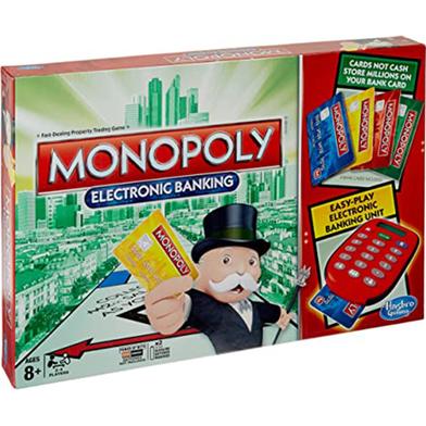 Monopoly Electronic Banking Hasbro Gaming Board Game Multiplayer Indoor Game image