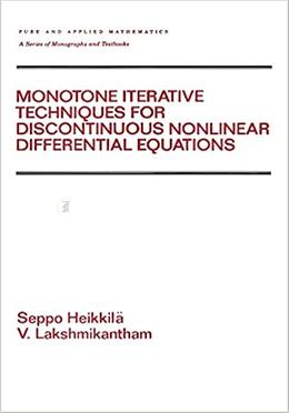 Monotone Iterative Techniques for Discontinuous Nonlinear Differential Equations