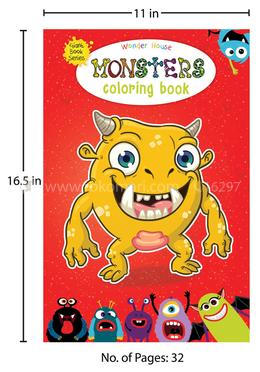 Monster Colouring Book (Giant Book Series) image
