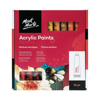 Mont Marte Acrylic Paints Set Signature 36pc x 12ml image
