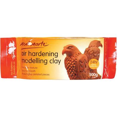 Mont Marte Air Hardening Modelling Clay - Terra 500gms image