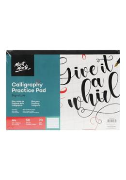 Mont Marte Calligraphy Practice Pad A4 50 Sheet image