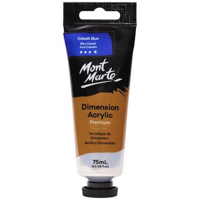 Mont Marte Dimension Acrylic Paint 75ml Tube - Cobalt Blue PMDA0022 image