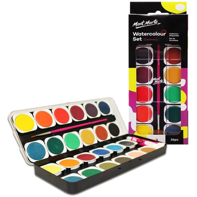 Mont Marte Discovery Series - Water Color Cake 26pc image