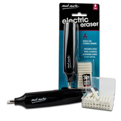 Mont Marte Electric Eraser with 30pce Erasers image