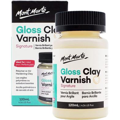 Mont Marte Gloss Clay Varnish Signature 120ml image