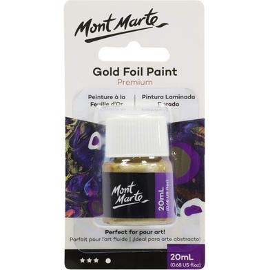 Mont Marte Gold Foil Paint 20ml Bottle image