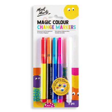 Mont Marte Kids - Magic Colour Change Markers - 5pc image