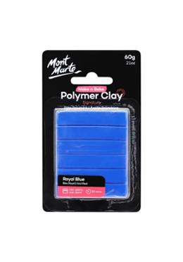Mont Marte Make n Bake Polymer Clay 60g - Royal Blue image