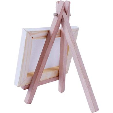 Mini Display Easel With Canvas (15x20 cm)