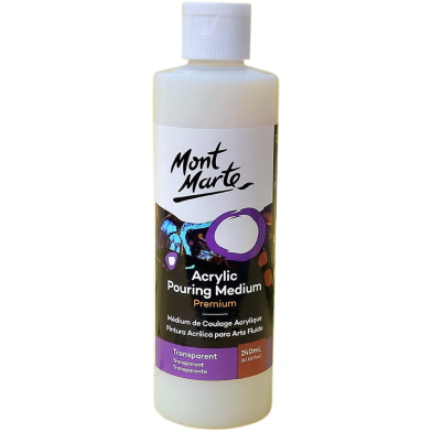 Mont Marte Premium Acrylic Pouring Medium - 240ml image