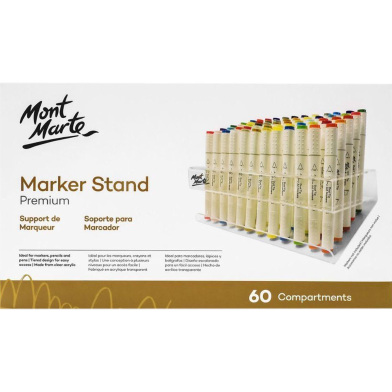 Mont Marte Storage - Slanted Marker Stand 60 Slot image