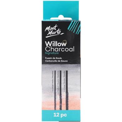 Mont Marte Willow Charcoal, 12 pcs image