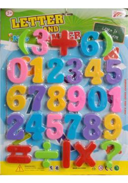Moonsinger Magnetic Numbers Letters - 26 Pcs image