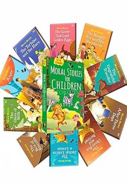 Moral Stories for Children : Illustrated Story Books - Set of 10 image