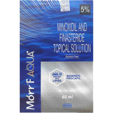 Morr F Aqua Plus 5Percent Topical Solution 60 ml -373163721 image