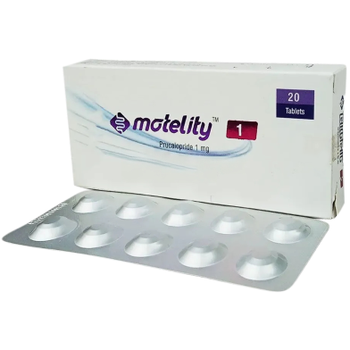 Motelity 1mg Tablet 10's Strip image