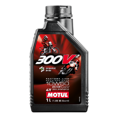 Motul 300V2 10W50 Full Synthetic - 1L image