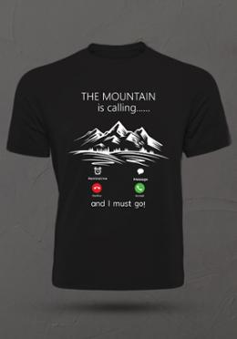 Mountain Calling Men's Stylish Half Sleeve T-Shirt image