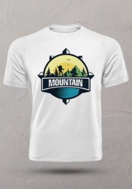 Mountain Explorer Men's Stylish Half Sleeve T-Shirt image