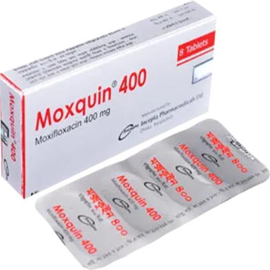 Moxquin 400 mg (1 Strip) - 4 Tablets image