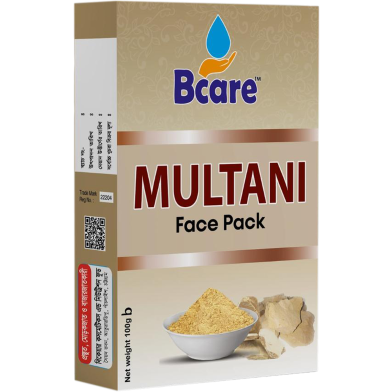 Multani Face Pack, Pure Organic Multani Face Pack -100 gm image