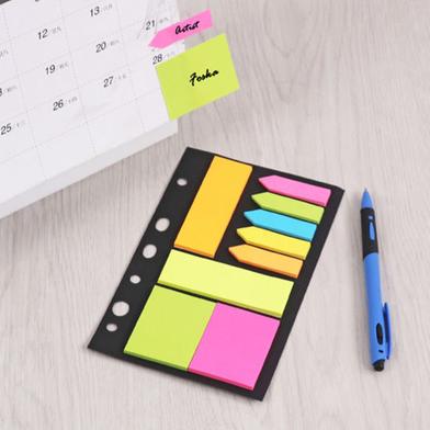 Multi-Purpose Foska Sticky Notes - 225 Sheets (Multicolor): null | Rokomari.com