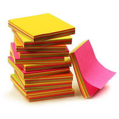 Multi colored 2025 sticky notes