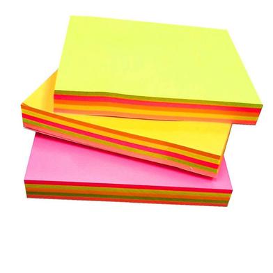Multi color sticky note 3x4 inch - 100 sheet image