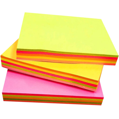 Multicolor sticky note 3x4 inch - 100 sheet image