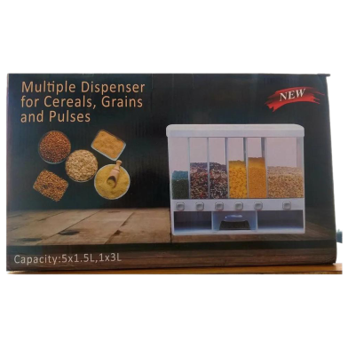 Multiple Dispenser For Cereals Grain And Pulses image