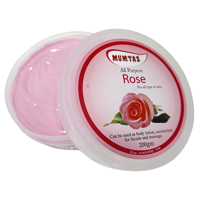 Mumtaz All Purpose Cream (Rose) - 200gm image