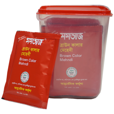 Mumtaz Brown Color Mehndi - (12X20gm = 240gm) image