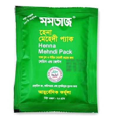 Mumtaz Henna Mehndi Pack - (3X20gm = 60gm) image