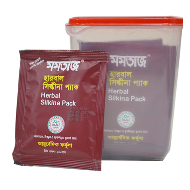 Mumtaz Herbal Silkina Pack - (12X20gm = 240gm) image