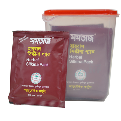 Mumtaz Herbal Silkina Pack - (3X20gm = 60gm) image
