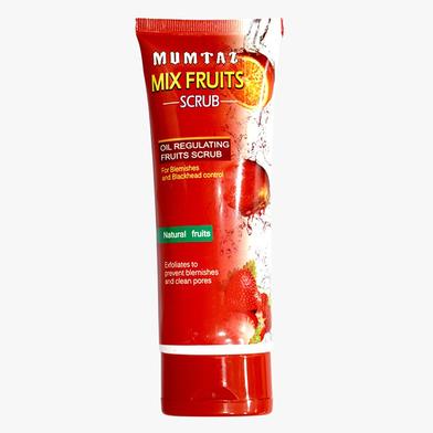 Mumtaz Mix Fruits Scrub - 120gm image