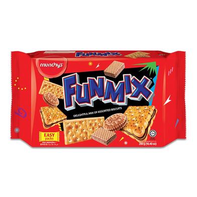 Munchys Funmix Assorted Biscuits Pack 295gm (Malaysia) - 145300086 image