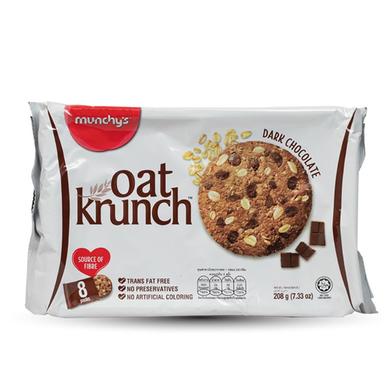 Munchy's Oat Crunch Dark Chocolate 208g image