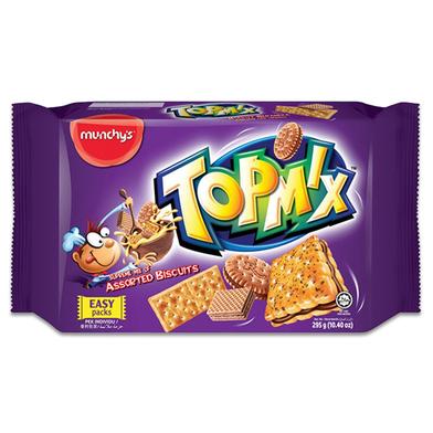 Munchys Topmix Assorted Biscuits Pack 295gm (Malaysia) - 145300093 image